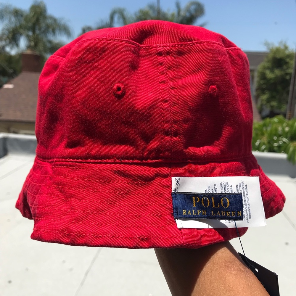 Ralph Lauren POLO Bear Bucket Hat - Picture 4 of 5